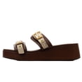 thumbnail image 2 of Sandalias para Mujer Mila 7010 chocolate 24.5, 2 of 6