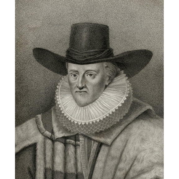 Posterazzi DPI1862608 Thomas Egerton 1st Viscount Brackley Baron Ellesmere C1540 1617 English Lawyer Nobleman Judge Statesman & Diplomat L 1 Poster Print, 13 x 16