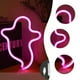 thumbnail image 4 of Luces LED de forma de espectro de Halloween, adecuadas para festivales, fiestas, decoración interior, decoración de paredes, decoración de ventanas, rosa, 4 of 6