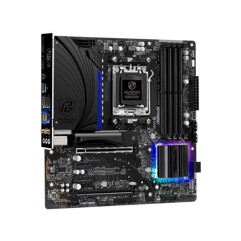 ASRock B650M PG RIPTIDE WIFI Gaming PC Motherboard for AMD ASRock B650M PG RIPTIDE WIFI Gaming PC Motherboard for AMD