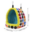 thumbnail image 2 of Hamaca Cama para Pájaros de Invierno, Nido de Peluche Caliente para Loro, 2 of 5