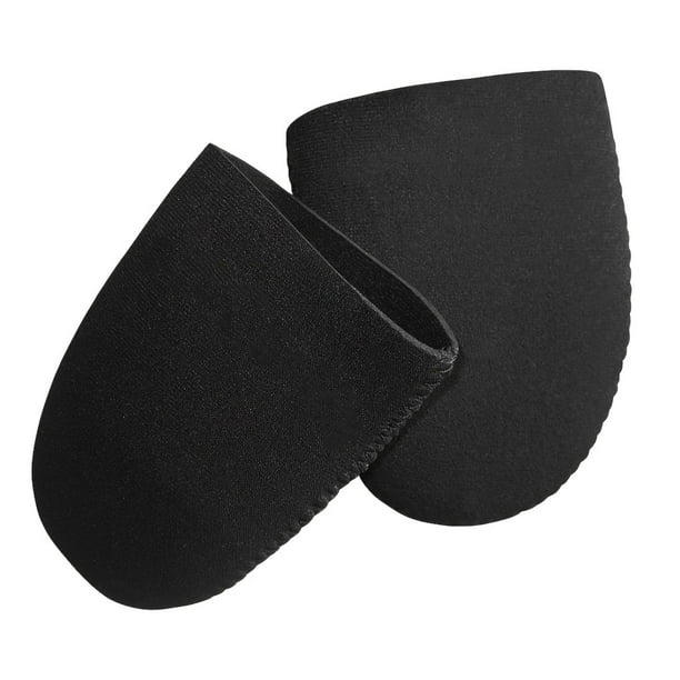 Inteprter 2 pares de calentadores de dedos de neopreno cómodos que abrigan mientras esquías, patinas o andas en bicicleta calentadores Suministros térmicos Negro METRO