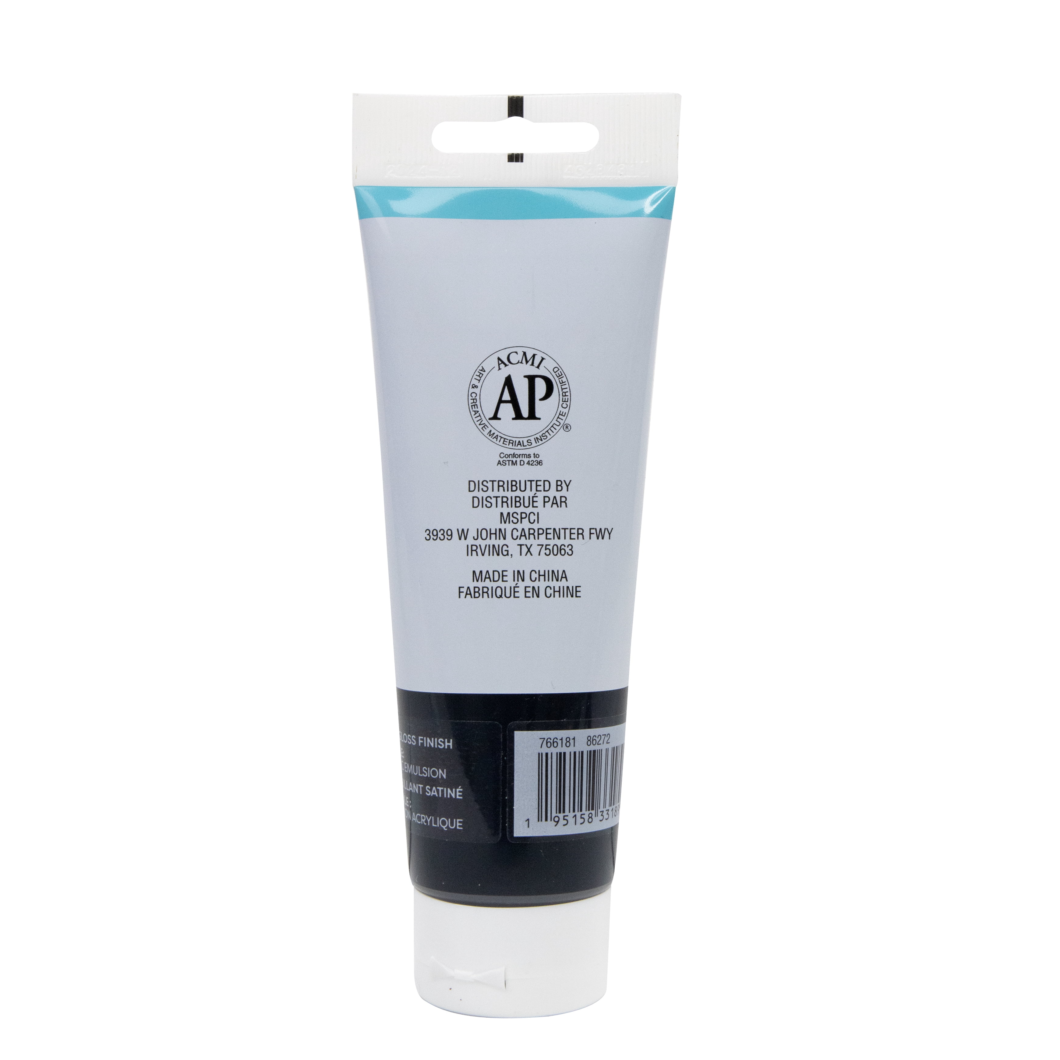 Artist's Loft Soft Body Acrylic Paint, Low Viscosity Satin-Gloss Academic Level 1, Ivory Black, 4 fl. oz., 12-Pack