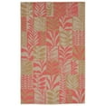 thumbnail image 1 of Trans-Ocean Imports TER45277374 39 x 59 Po Liora Manne Terrace Box Feuilles Tapis Intérieur & Extérieur&44; Rouille, 1 of 1