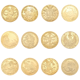 thumbnail image 1 of Moneda Coleccionable Ediciones Limitadas Monedas Del Zodíaco para Amigos Familia (Aries), 1 of 8