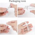 thumbnail image 5 of Set Of 50 Clear Plastic Spray Bottles 2ml For Perfumes And Cosmetics, 5 of 5