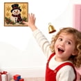 thumbnail image 5 of Christmas Diamond Art,Pearl Diamond Art Christmas,Diy Christmas Pearl Diamond Painting Art Kit With Frame, 3d Raised Beaded Craft For Beginners, Relaxing Holiday Hobby,Handmade Table & Wall Decor, 5 of 7