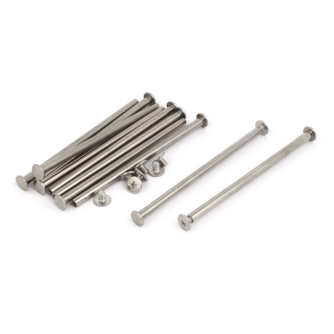 10pcs 5mmx100mm Metal Binding Chicago Screw Post for Photo Albums