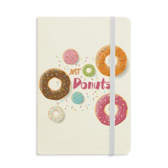 Dessert Sweet Food Pattern Notebook Official Fabric Hard Cover Classic Journal Diary