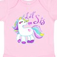 thumbnail image 4 of Inktastic Lil Sis Unicorn Little Sister Girls Baby Bodysuit, 4 of 5