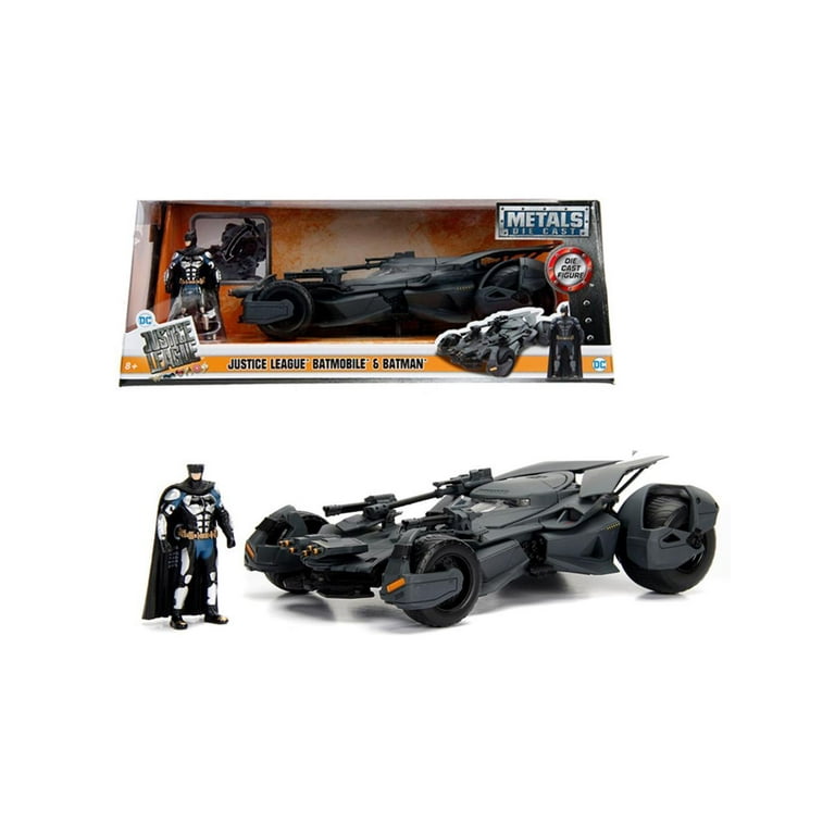 超歓迎 Batman with Batmobile League Justice 1:24 Jada Figure DC - Jada Toys
