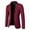 Wine, variant on WXLWZYWL Mens Casual Blazers Sport Coat Slim Fit Suit Blazer Jacket Two Button Lightweight for Casual Business