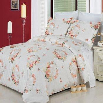 Luxury 3 Piece Liza 100% Cotton Duvet Cover Set