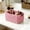 A, variant on Woven Rope Storage Basket Wicker Baskets ,Natural Paper Rope ,Decorative Storage for Countertop Toilet Paper Basket for Toilet Bedroom Kitchen Small Baskets,Pink,8.3x5.9x3.9in S