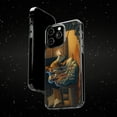 thumbnail image 6 of DistinctInk Hybrid (Acrylic / TPU) Clear Slim Fit Case for Apple iPhone 14 Pro (6.1" Screen) - "Aeneas Gets Up: Healing by Jesus Christ - Acts 9:34", 6 of 8