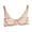 Hot Pink, variant on Mikilon Women's V-neck Adjustable Straps Underwire sex Floral Lace Bra Wireless Bras for Women Support 40 B on Sale