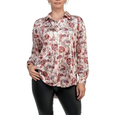 Cupio Long Sleeve Shirt Color: 19097-2, Size: M