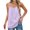 Purple, variant on Aoochasliy Tank Tops for Women Clearance Fashion Women's Summer Casual Telescopic Suspenders Solid Color Tops Sling Vest
