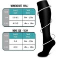 thumbnail image 4 of 6 Pairs Copper Compression Socks for Women & Men Circulation 15-20 mmhg - Better Blood Flow, Swelling, Best Support for Medical, Running, Nursing, 4 of 6