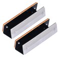 thumbnail image 6 of 2PCS Rectangle Reflective Sign Marker Road Stud Caution Road Roadway Safety GuidanceYellow White, 6 of 8
