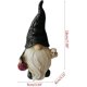 thumbnail image 5 of Estatua de gnomo de jardín, gnomo de Halloween, adornos de muñeca sin rostro, figuras de resina, adornos de jardín, micropaisaje al aire libre, accesorios de jardín, 1 pieza (duende con calabaza) oso de fresa Electrónica, 5 of 5