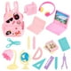 thumbnail image 2 of 1 conjunto de muñecas muñecas mochila muñeca en miniatura mini material muñecas miniaturas para niñas, 2 of 6