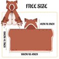thumbnail image 3 of Cute Halloween Wearable Blanket Hoodie Free Size for Adults Devil Bat Hooded Blanket Oversized Soft Sherpa Hoodie Women Throw Cloak Wrap with Demon Wings, 3 of 8