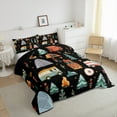 thumbnail image 4 of Erosebridal Happy Camping Camper Bedding Full Comforter Set, Jungle Adventure Down Comforter, Breathable Bedding Sets Full with Comforter, RV Decor, 3 Pieces, 4 of 8