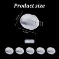 thumbnail image 2 of 100Pcs Peg Hook Stoppers Display Rack Stopper 4mm Hole Inventory Control Clips Product Stoppers Display Hooks, 2 of 9
