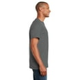 thumbnail image 4 of Gildan Men Lightweight T-Shirt, Softstyle Short Sleeve Crafting Tee - 100 cotton, Charcoal, Sizes S-3XL, 4 of 6