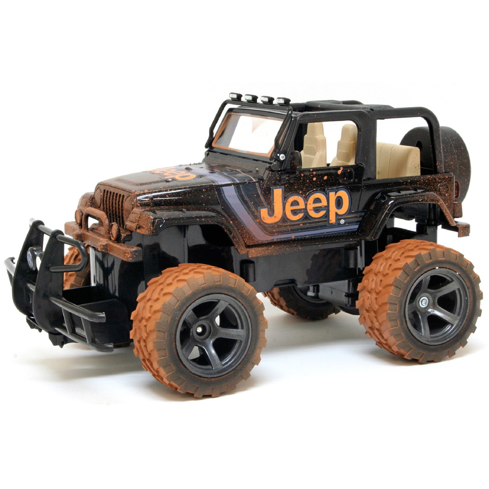 New Bright Mud Slingers Jeep Wrangler RC Vehicle Toy 