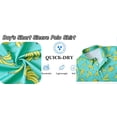 thumbnail image 6 of Aideaone Boys Performance Polo Shirts Short Sleeve Banana Graphic Print Casual Shirts Size 5-14, 6 of 7