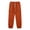 ZA-Orange trousers, variant on Men's Cargo Jogger Pants Elastic Waist Loose Ankle Cuffed Trousers with Flap and Zipper Pockets Solid Color Streetwear Pant s-5xl