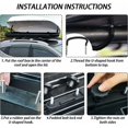 thumbnail image 3 of CHAO Piezas Caja de Techo Universal de Acero Galvanizado Kit de Montaje para Furgoneta de Coche Caja de Techo Pernos en U Abrazaderas Soportes en U Ancho Interno de 85 mm con 8 Tuercas de Seguridad, 3 of 5