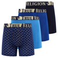 thumbnail image 1 of Calzoncillos tipo bóxer True Religion Stretch Modal para hombre, paquete de 4, 1 of 7