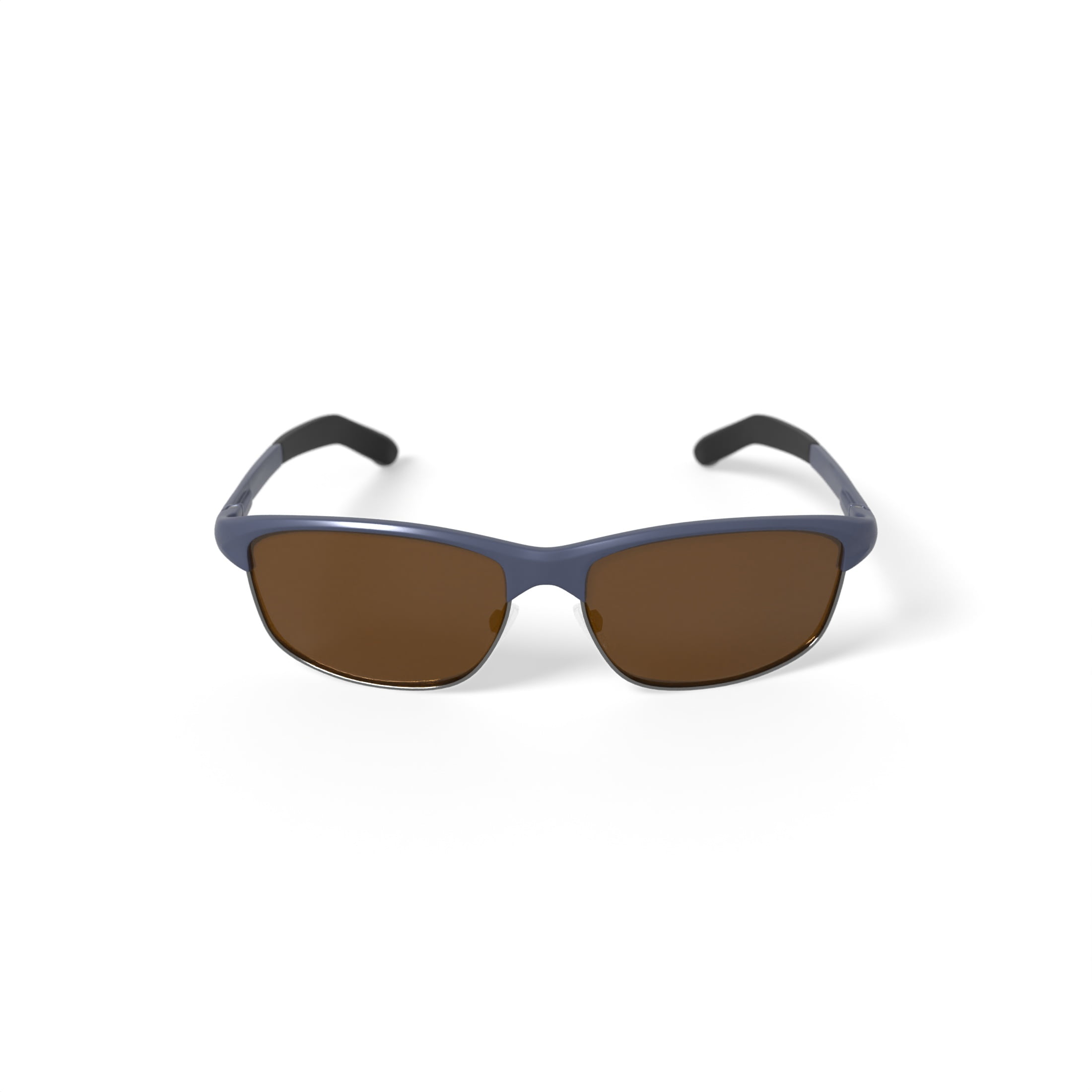 Octo Men’s Rx-able Turbo Sport Sunglasses, Black, Rectangle, Metal, 59-14-135, with Case