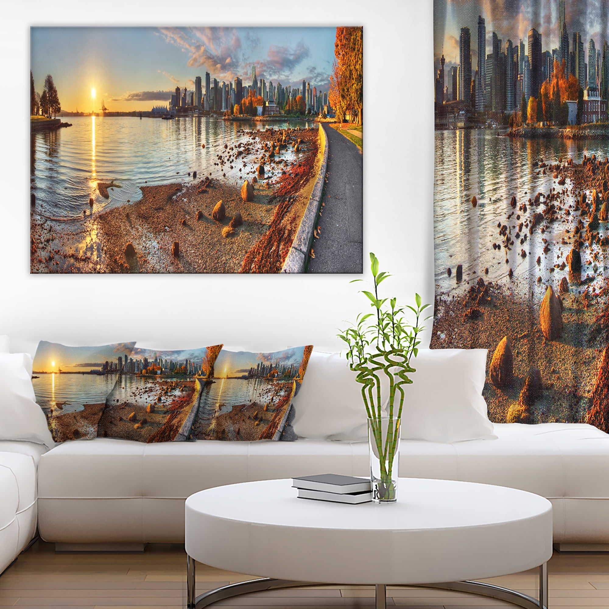 vancouver downtown panorama landscape