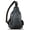 Black, variant on Genuine Leather Sling Bag for Men Women Sling Backpack Purses Crossbody Bag