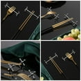 thumbnail image 2 of 4 Pack Chopstick Rests Dinnerware Cutlery Holder Fork Rack Tableware Travel, 2 of 8