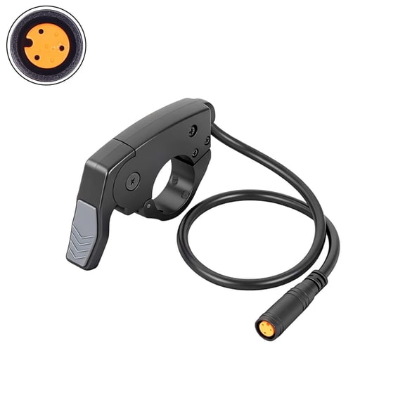 Finger Throttle Quick Disassembly Fit for Electric Bicycle Scooter Universal 36V 48V 60V 72V Accelerator Female Plug Thumb Throttle