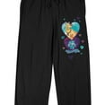 thumbnail image 2 of Scooby Doo Valentine's Day Love Men's Black Graphic Sleep Pants-Medium, 2 of 5