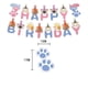 thumbnail image 3 of Juego de globos para fiesta de cumpleaños JM de gatos 1 dibujo de bandera 12 globos, 3 of 5
