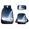 thumbnail image 1 of Agiferg 3D Sky Pattern School Bag Breathable Travel Outdoor Multifunctional Bag 3PC, 1 of 1
