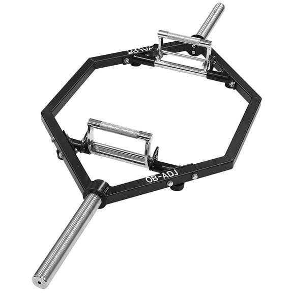Valor Fitness Adjustable Trap Bar- Multiple Width Options for Shrugs, Deadlifts, and Squats