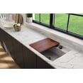 thumbnail image 4 of BOCCHI 2320 0007 Wooden Cutting Board for Baveno w/ Handle - Sapele Mahogany, 4 of 5