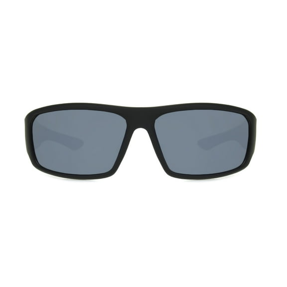 Foster Grant Men's Wrap Fashion Sunglasses Black