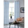 thumbnail image 5 of High Quality Home Curtains INS Geometric Gradient Living Room Bedroom Kitchen Hotel Decoration Translucent Window Curtains, 5 of 7