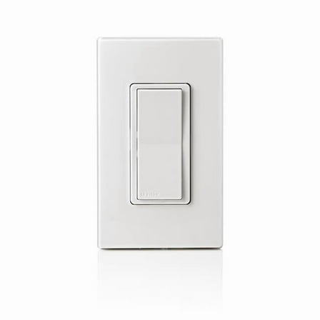 Decora Smart Anywhere Single Pole or 3-Way WiFi Switch, White