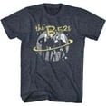 thumbnail image 1 of Le Logo et la Planète B-52's T-Shirt Adulte Bleu Marine Chiné, 1 of 2