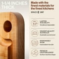 thumbnail image 3 of John Boos Prestige Reversible Wood Cutting Board, 16" x 10" x 1 1/4", Maple, 3 of 11